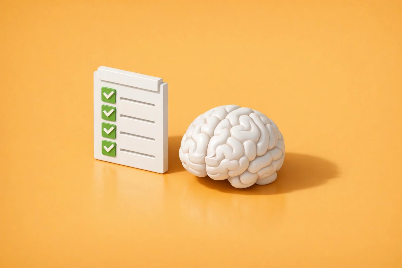 Visual guide showing the optimal number of habits to track simultaneously