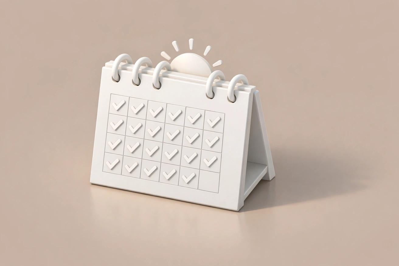 21-day morning routine challenge with weekly habit additions